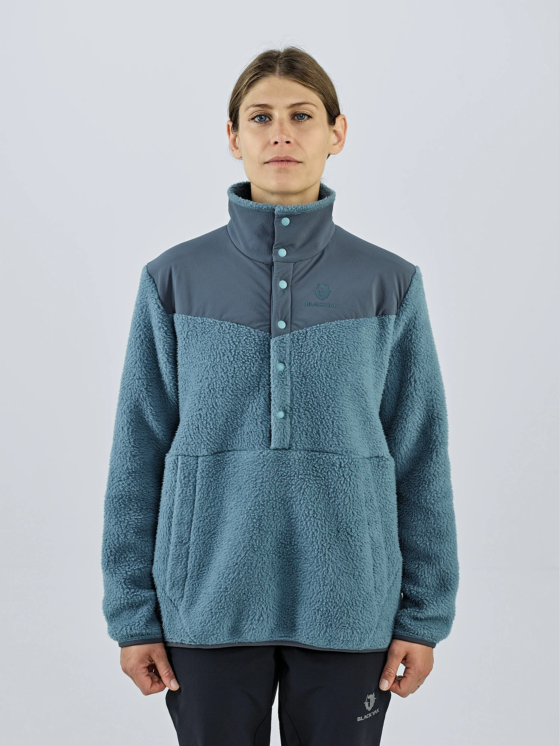 DAMEN DEONI FLEECE HALF SNAP - Image 3