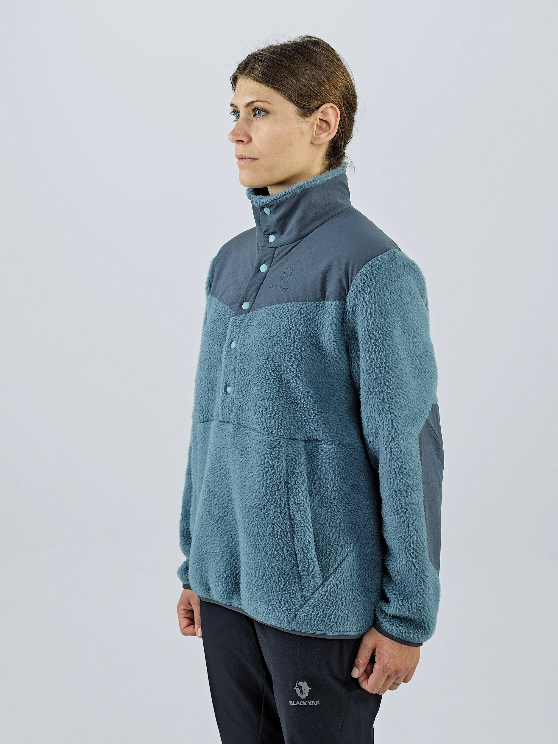 DAMEN DEONI FLEECE HALF SNAP - Image 4