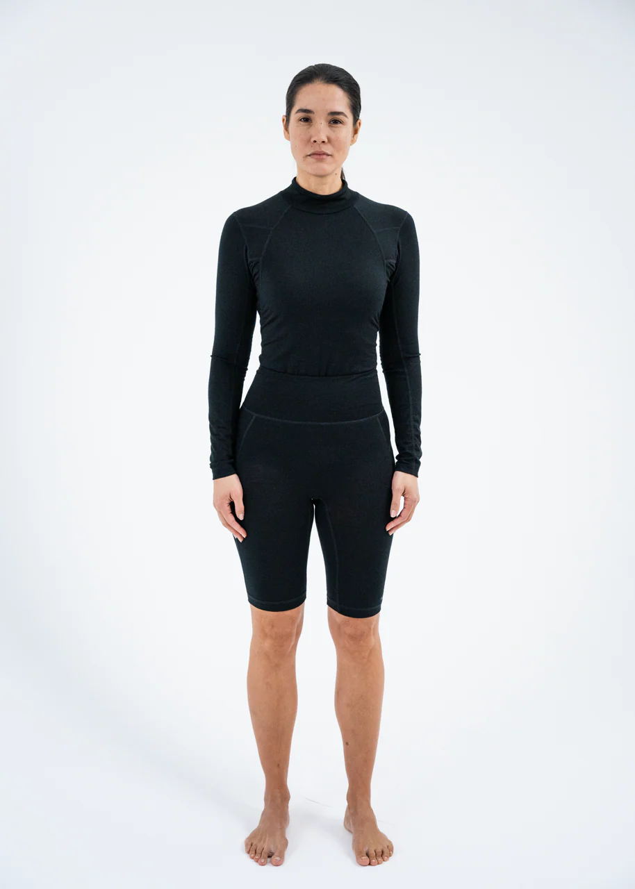 DAMEN GURLA MERINO BASELAYER KURZE TIGHT - Image 3