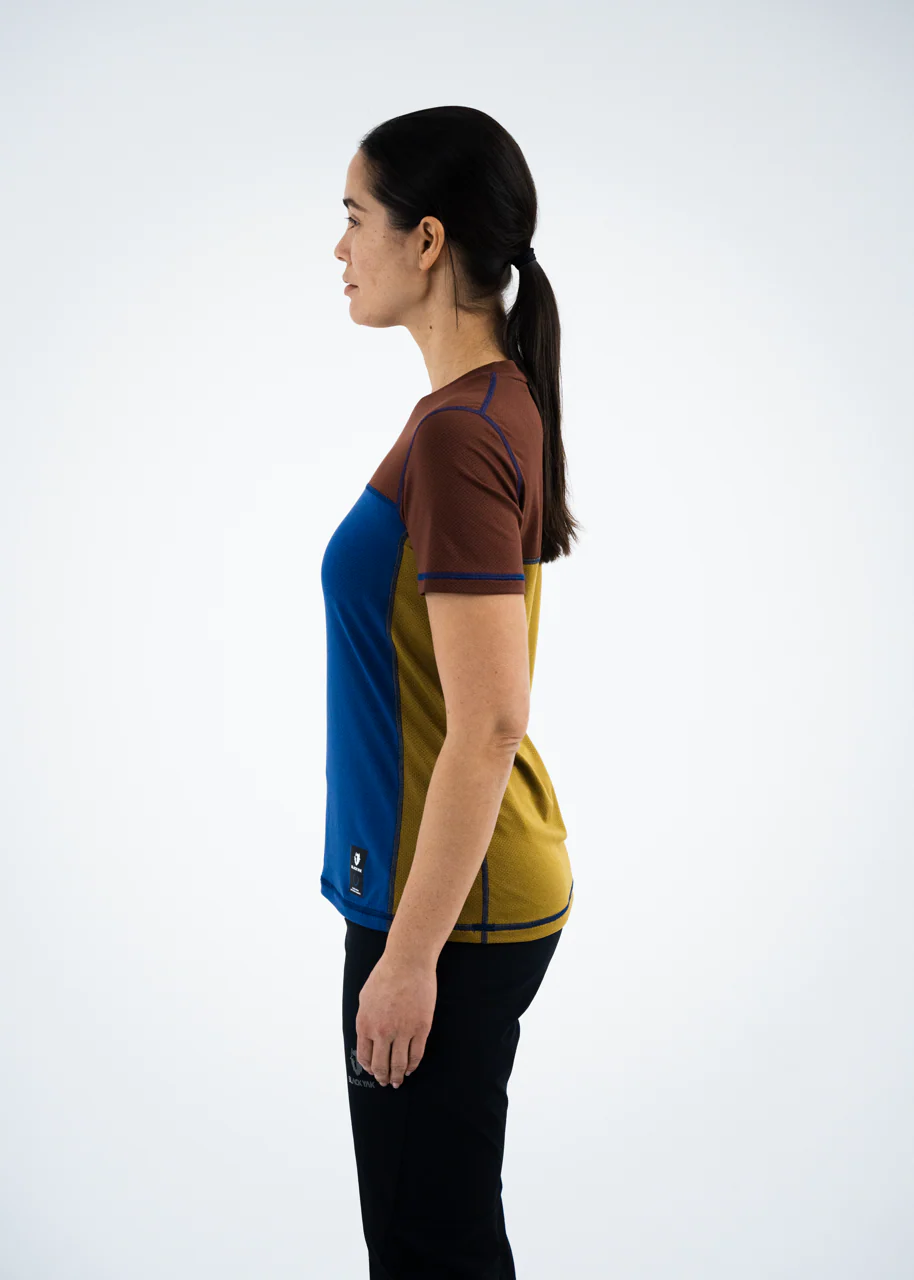 DAMEN GYR PERFORMANCE COLORBLOCK T-SHIRT - Image 5