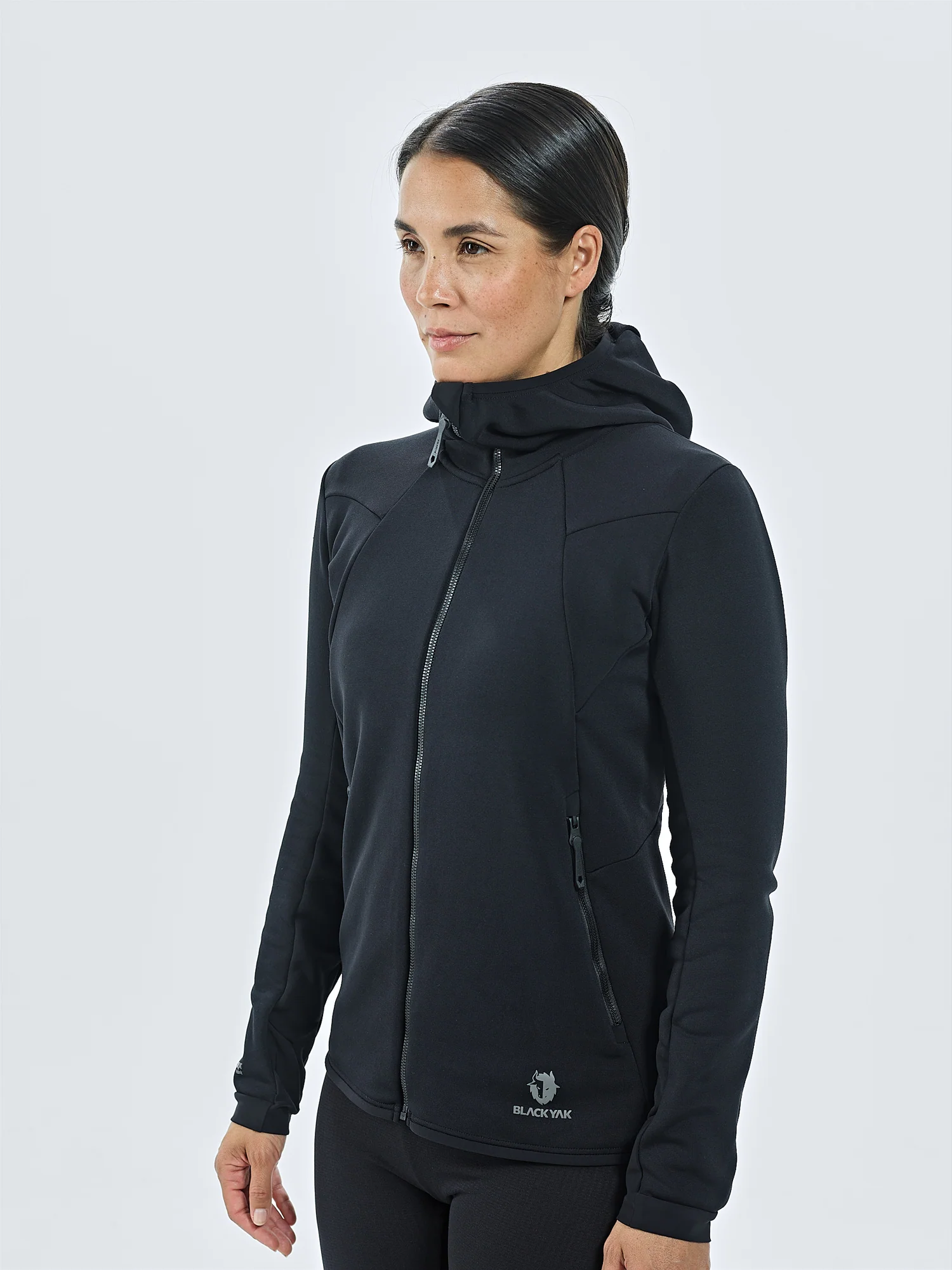 DAMEN KUKSAY FLEECE FULL ZIP HOODY - Image 4