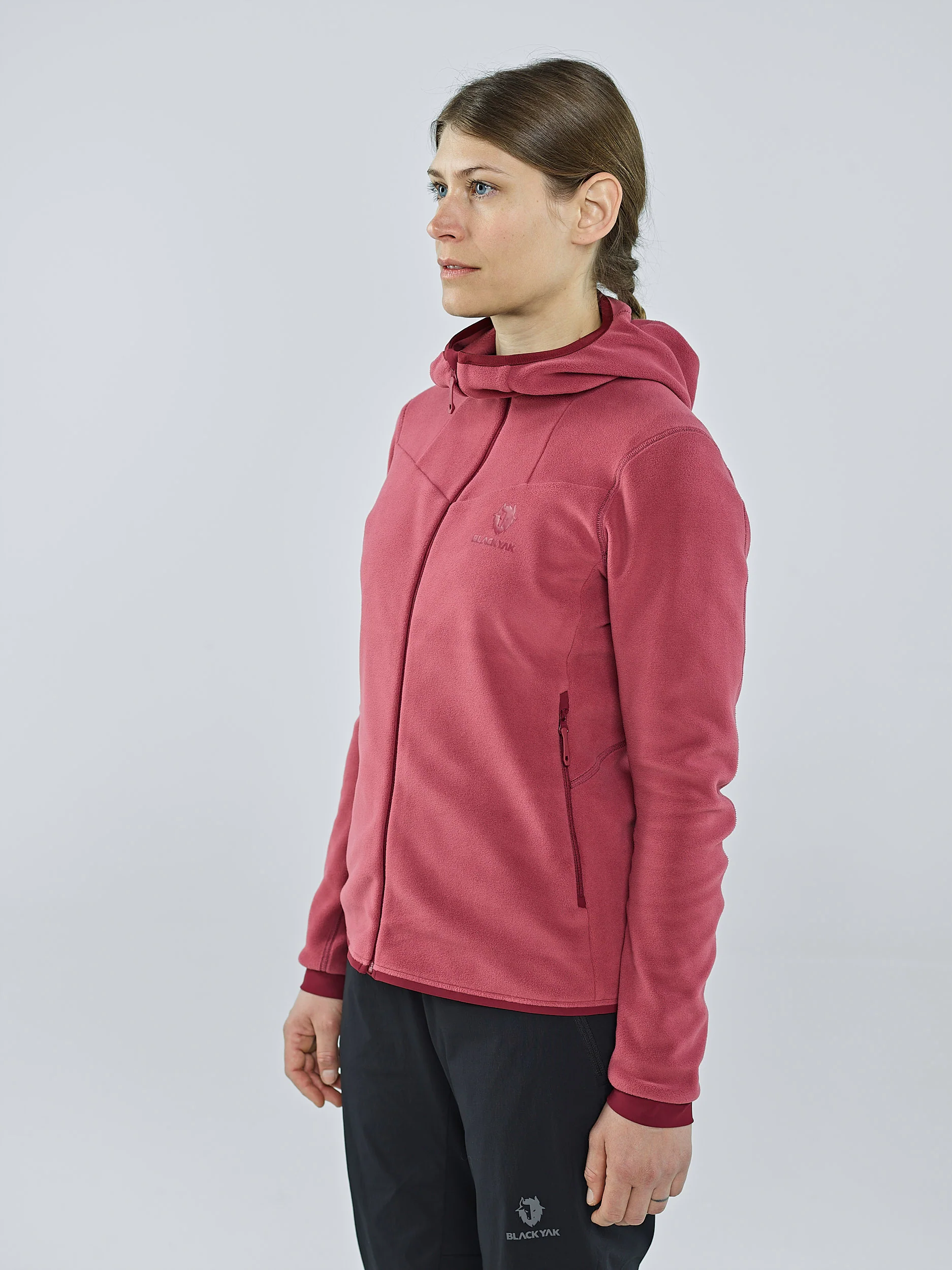 DAMEN NAGORI FLEECE FULL ZIP HOODY - Image 4