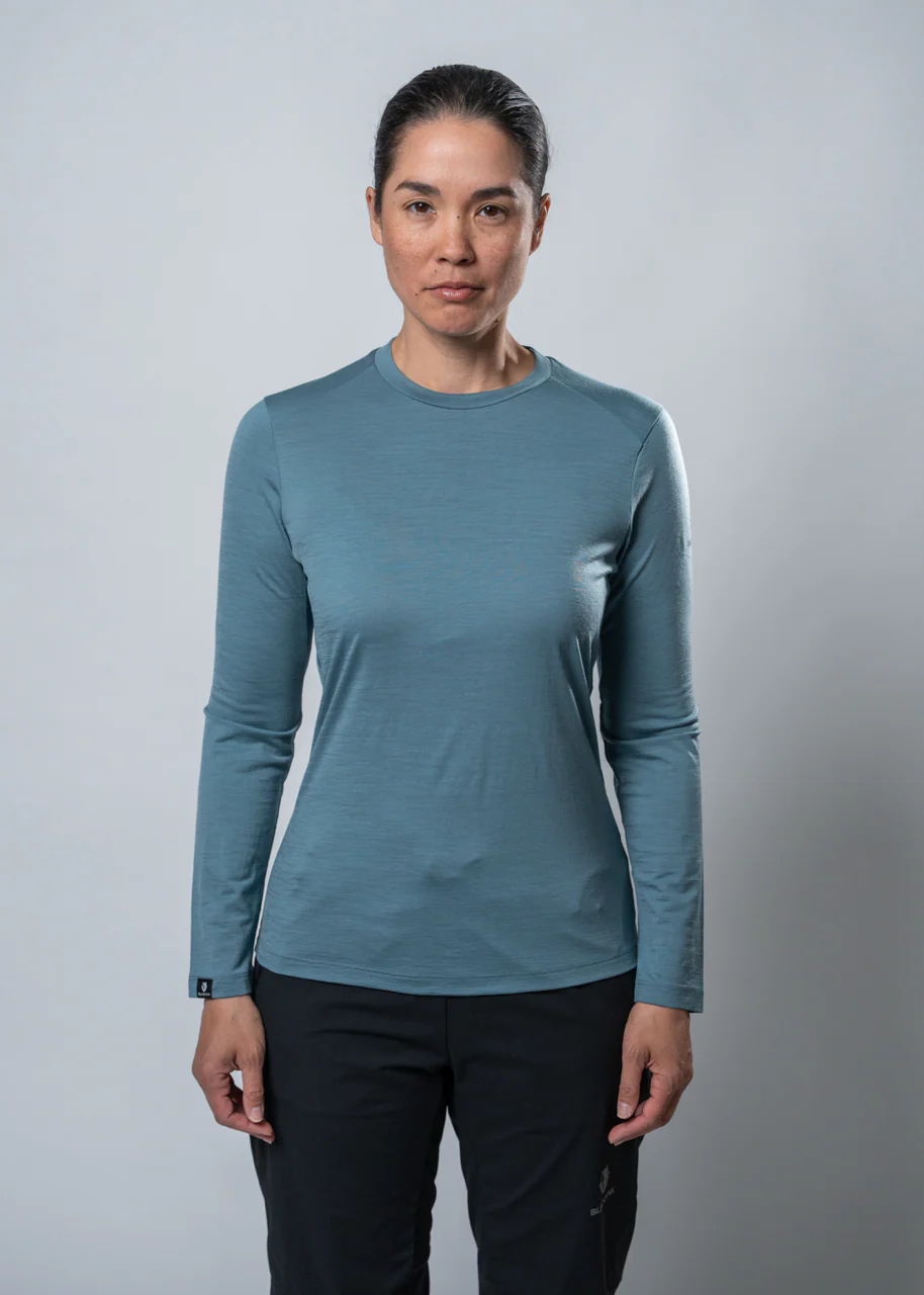 DAMEN PUMORI MERINO ROUNDNECK LONG SLEEVE - Image 3