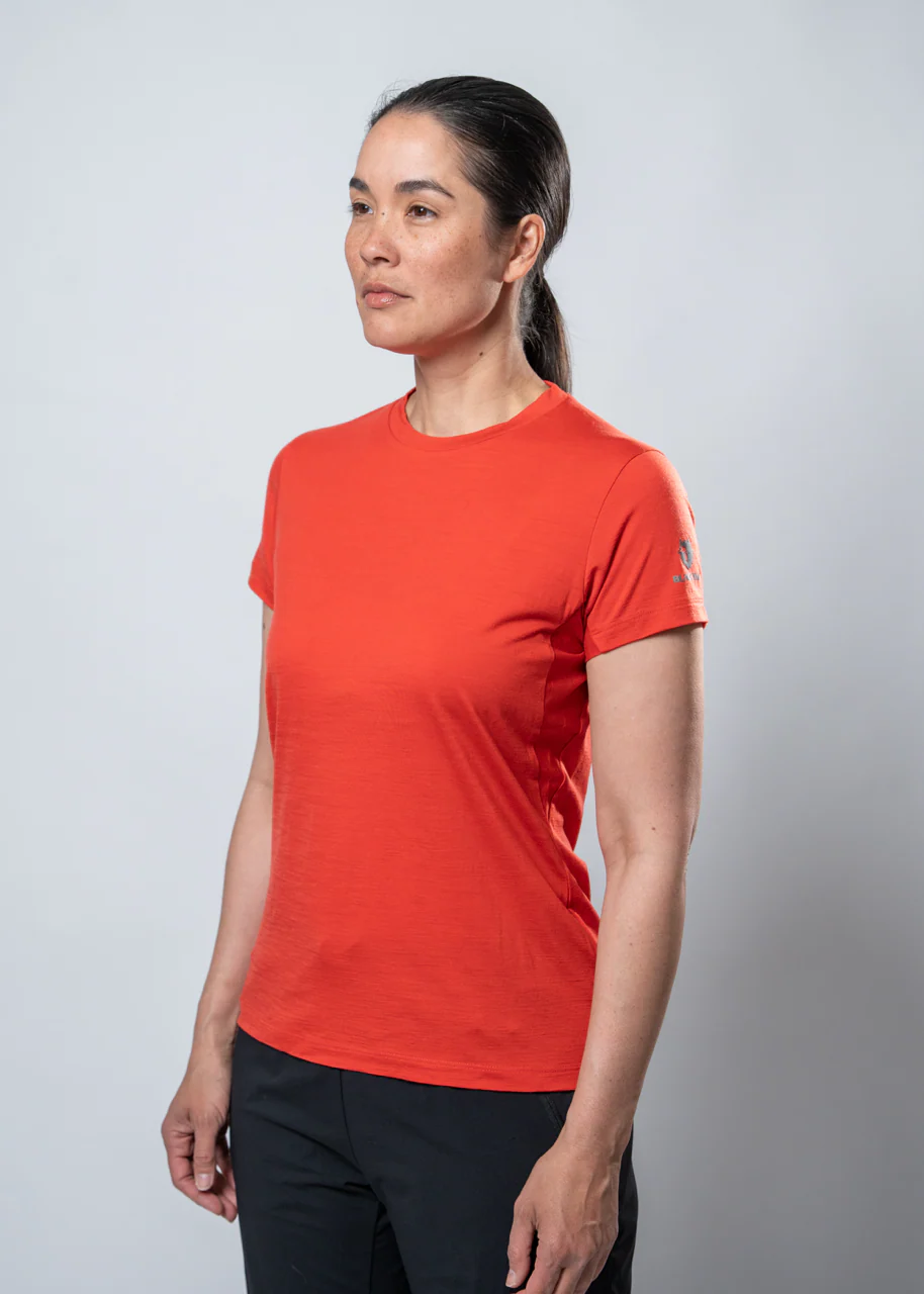DAMEN PUMORI MERINO ROUNDNECK T-SHIRT - Image 3