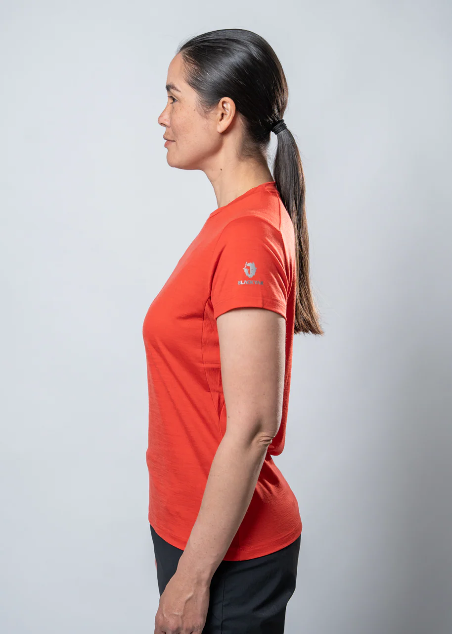 DAMEN PUMORI MERINO ROUNDNECK T-SHIRT - Image 4