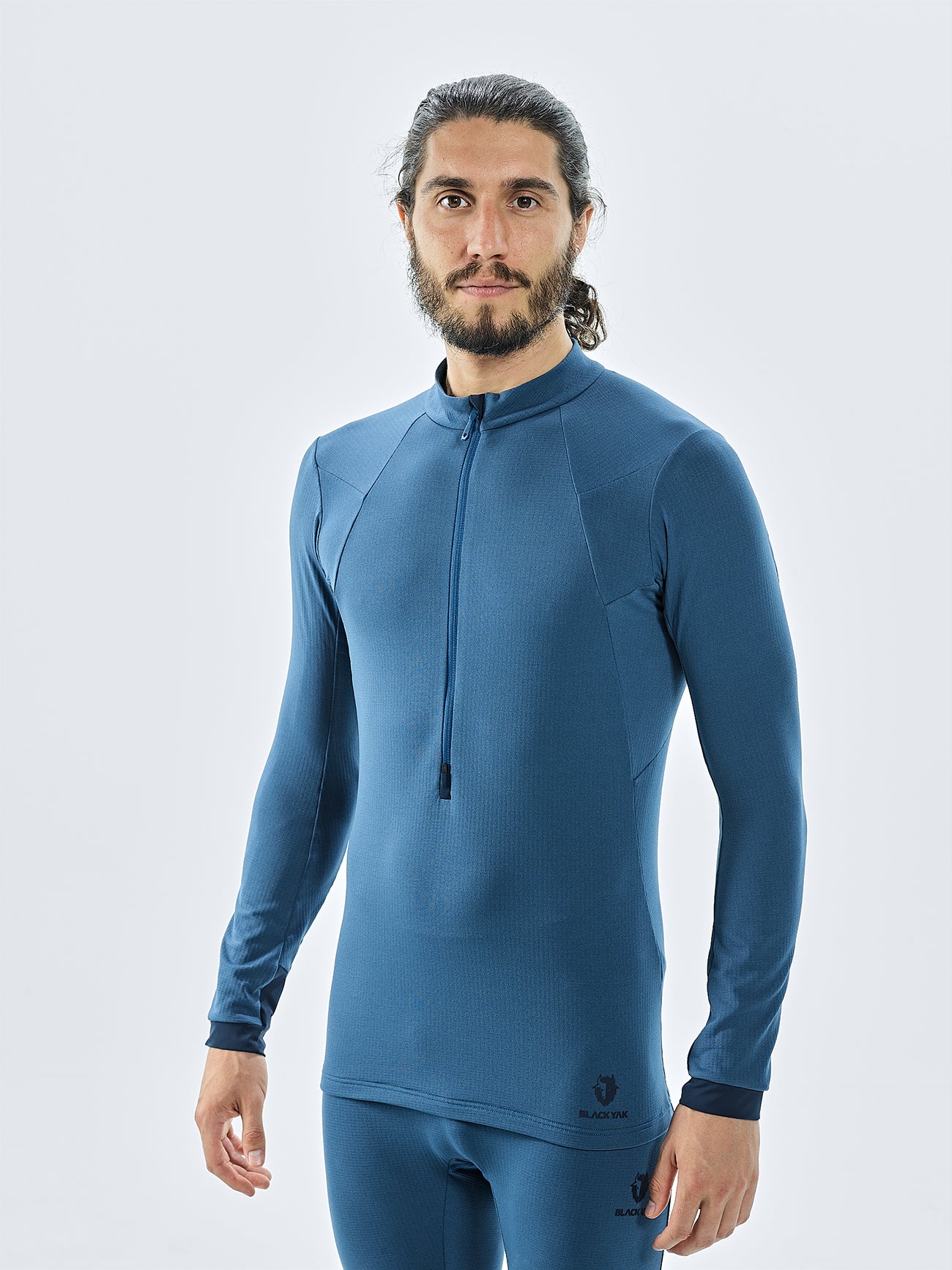 HERREN CHAMAR FLEECE HALF ZIP BASELAYER LONGSLEEVE - Image 10