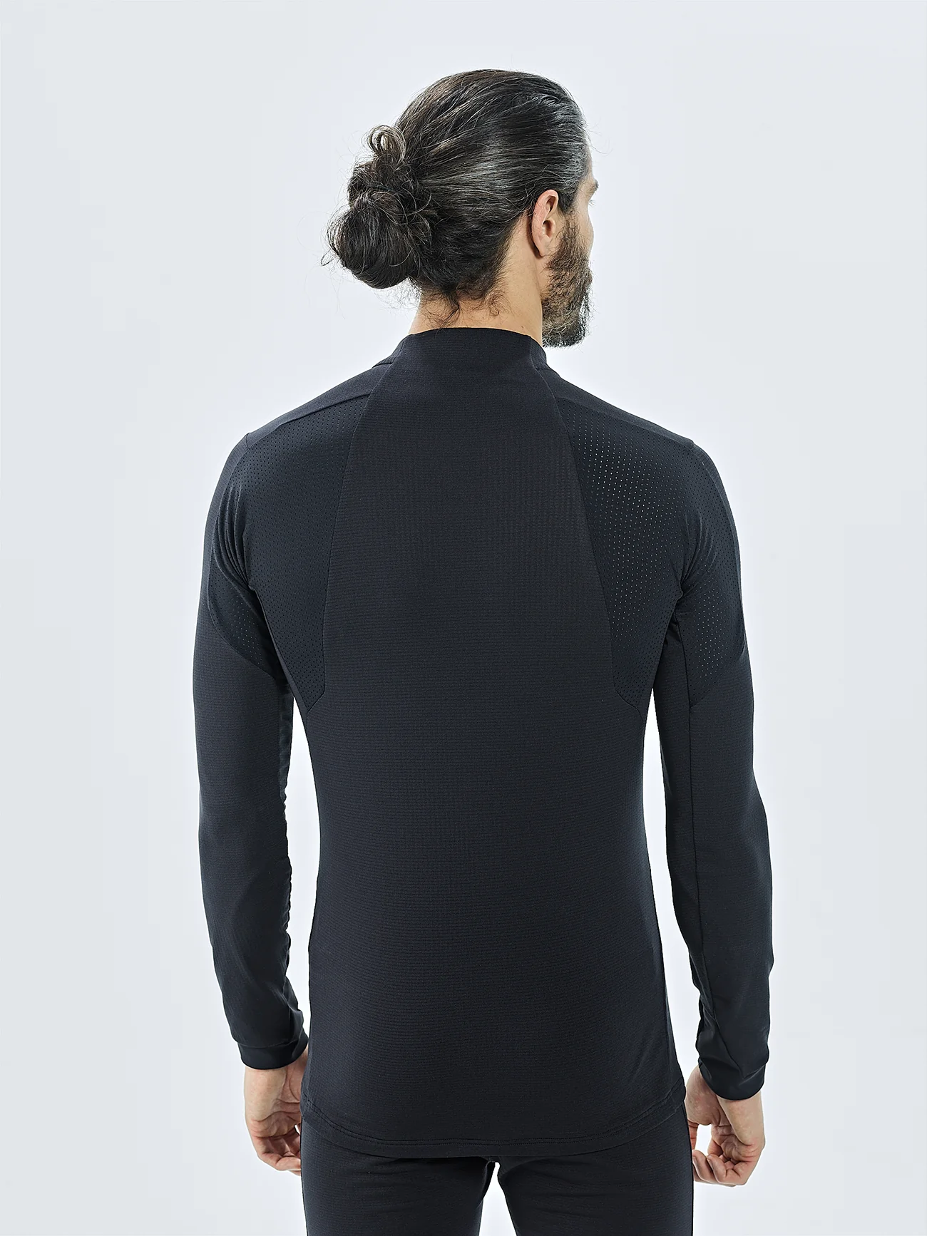 HERREN CHAMAR FLEECE HALF ZIP BASELAYER LONGSLEEVE - Image 6