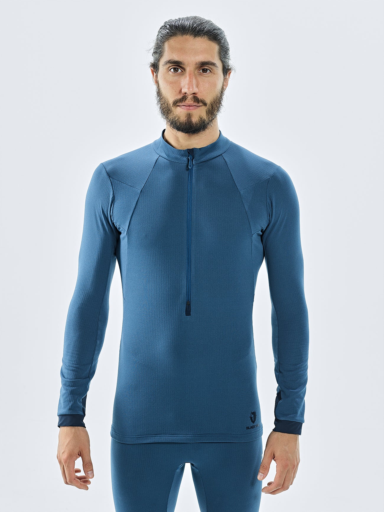 HERREN CHAMAR FLEECE HALF ZIP BASELAYER LONGSLEEVE - Image 9