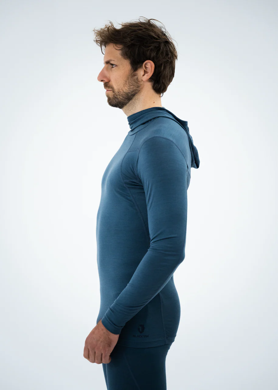 HERREN GURLA MERINO KAPUZEN BASELAYER LONGSLEEVE - Image 11