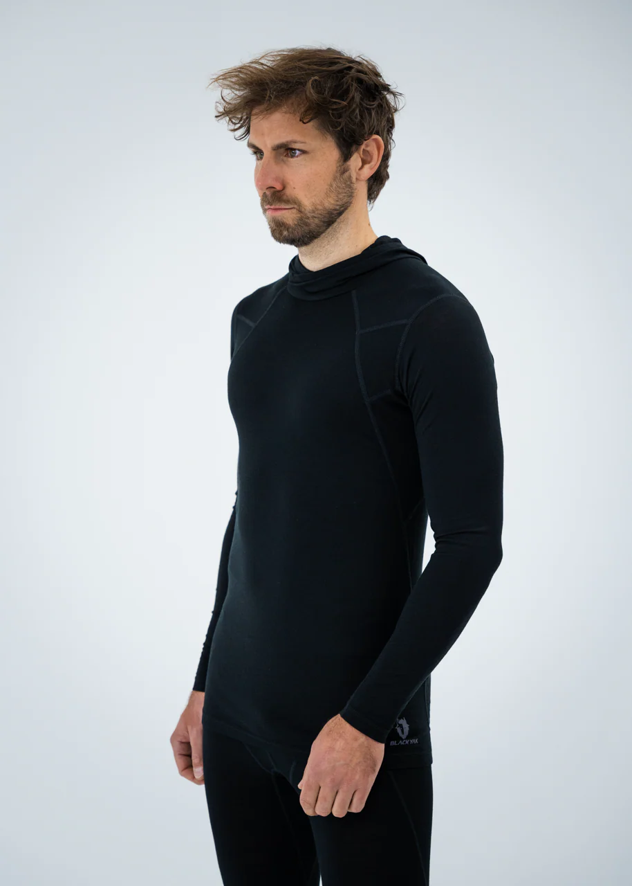 HERREN GURLA MERINO KAPUZEN BASELAYER LONGSLEEVE - Image 4