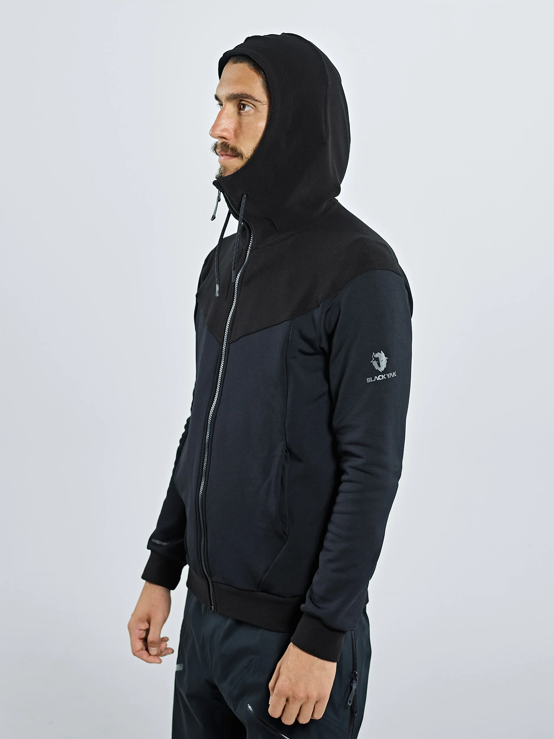 HERREN YAKALO FLEECE FULL ZIP HOODY - Image 5